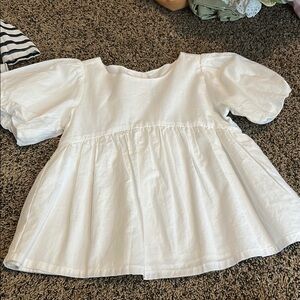 Janie and Jack Elegant White Blouse